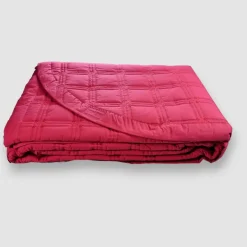 Copriletto TRUSSARDI matrimoniale ricamato Tidy ribes