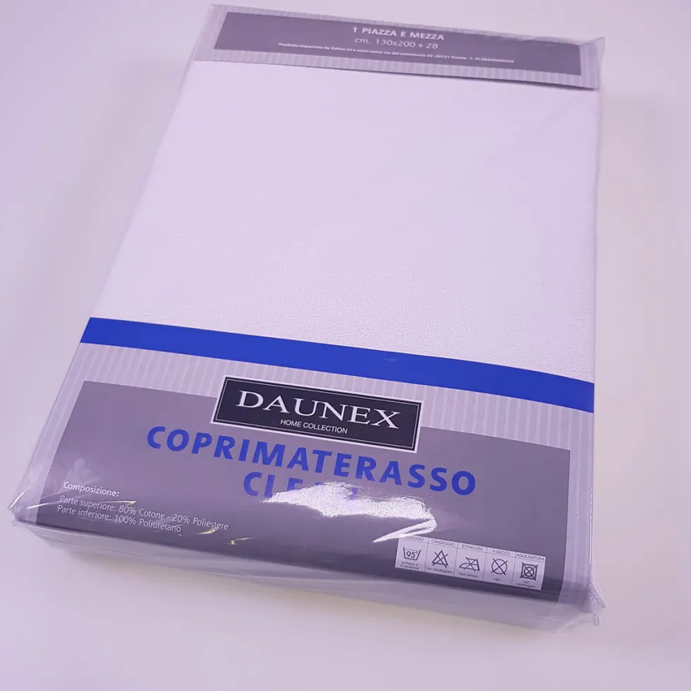 COPRIMATERASSO IMPERMEABILE per lettino con sponde traspirante CLEAN