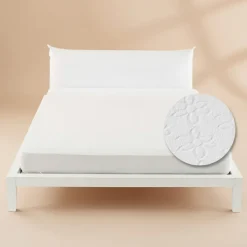 Coprimaterasso in spugna jersey con angoli BASSETTI DREAM