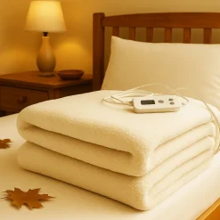 Coprimaterasso termico SCALDA SOGNI peluche coperta elettrica