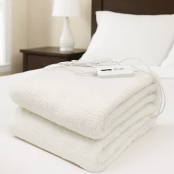 Coprimaterasso termico SCALDA SOGNI peluche coperta elettrica