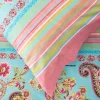 Copripiumino Bassetti GRANFOULARD Rapallo T1 Matrimoniale turchese