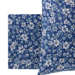 Copripiumino con federa matrimoniale Riviera Consiglia blu