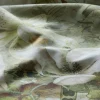 Copripiumino con federe in raso Matrimoniali Regenerate Green