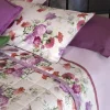 Copripiumino con federe Matrimoniale FAZZINI in raso Summer rosa