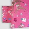 Copripiumino e federa in cotone Cerbiatti singolo rosa NEW