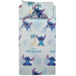Copripiumino e federa in cotone DISNEY Lilo&Stitch singolo Isola