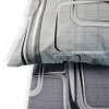 Copripiumino e federe matrimoniale Carrara ASAKO Grey