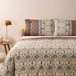 Copripiumino in cotone Granfoulard Bassetti Matrimoniale Nairobi M1