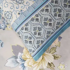 Copripiumino in raso Granfoulard Bassetti Matrimoniale Hanami G1