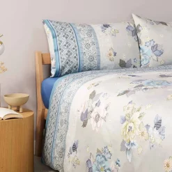 Copripiumino in raso Granfoulard Bassetti Matrimoniale Hanami G1