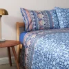 Copripiumino in raso Matrimoniale Granfoulard Bassetti Mira B1
