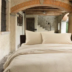 Copripiumino Matrimoniale cotone GABEL Naturae Crepuscolo ricamato