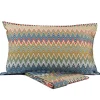Copripiumino matrimoniale e federe Missoni Babila 157
