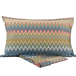 Copripiumino matrimoniale e federe Missoni Babila 157