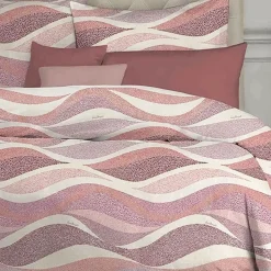 Copripiumino matrimoniale e federe LAURA BIAGIOTTI Marvelle rosa