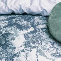 Copripiumino Matrimoniale ESSENZA HOME Aurelie BLU