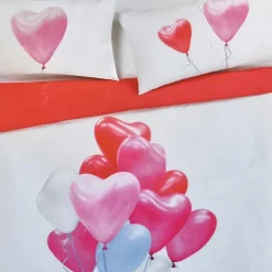 Copripiumino Matrimoniale GABEL Ballons ROSA