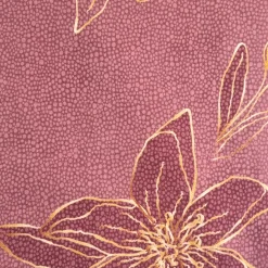 Copripiumino matrimoniale in percalle Bellora Fashion Gold rosa scuro