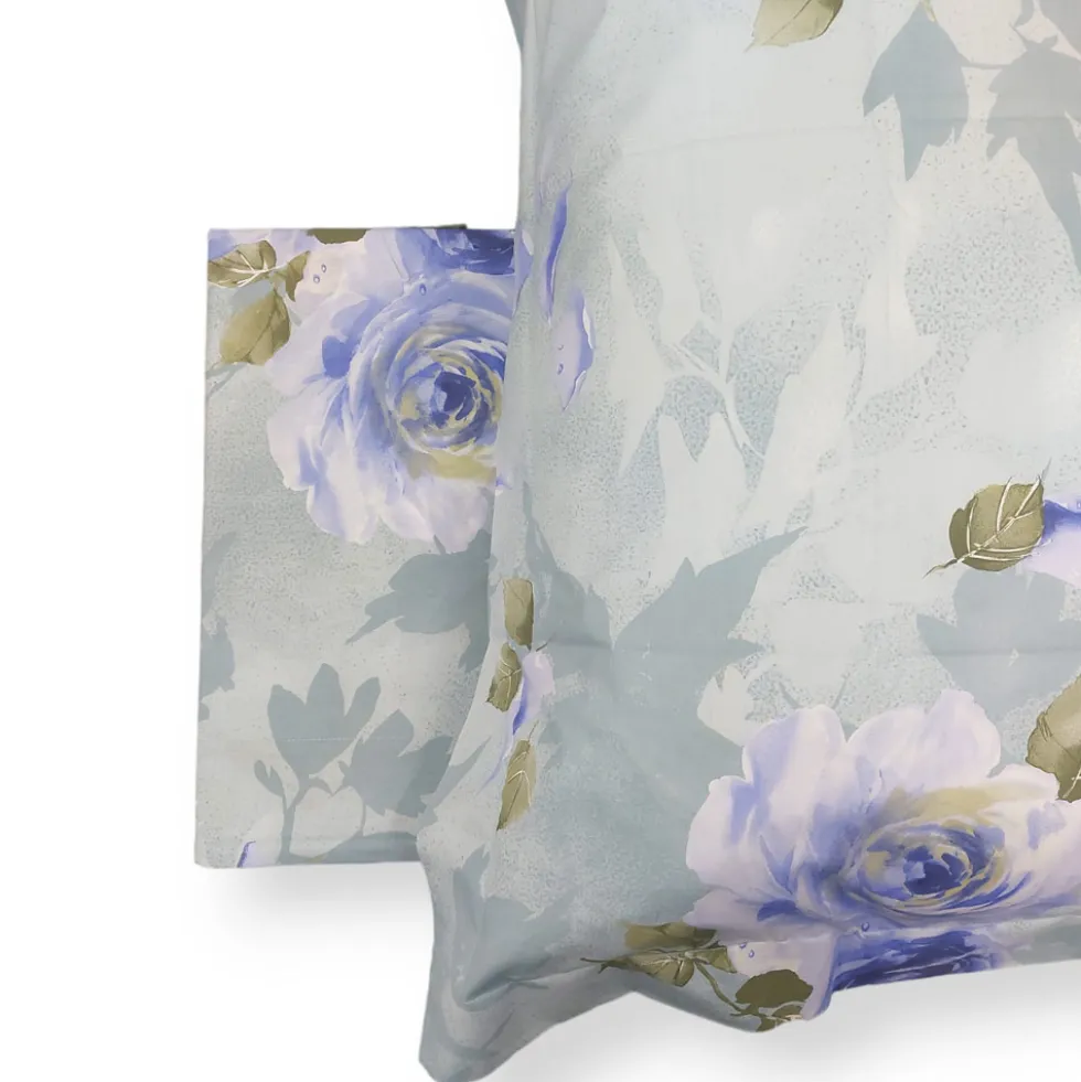 Copripiumino Matrimoniale MIRABELLO Precious Rose blu