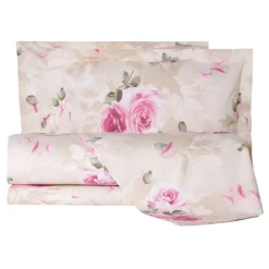 Copripiumino Matrimoniale MIRABELLO Precious Rose fuxia