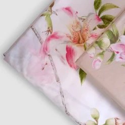 Copripiumino Matrimoniale percalle MIRABELLO Chorisia beige