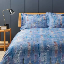 Copripiumino Matrimoniale Raso ZUCCHI Orione BLU