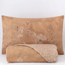 Copripiumino Matrimoniale RIVIERA Tulla BEIGE CARAMELLO