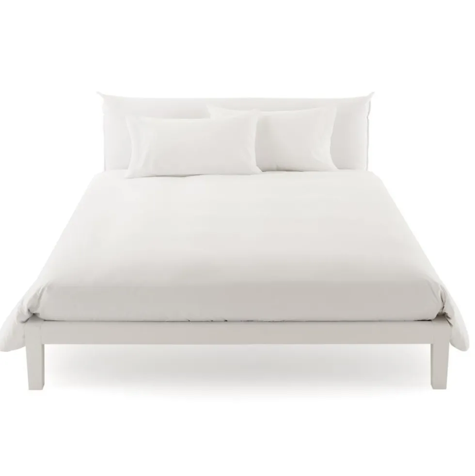 Copripiumino MAXI 270x270 copritrapunta matrimoniale in cotone ISTAR bianco