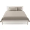 Copripiumino MAXI 270x270 copritrapunta matrimoniale in cotone ISTAR tortora
