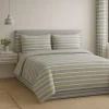 Copripiumino MIRABELLO EMPORIUM Cortina RIGHE BLU e BEIGE
