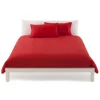 Copripiumino misura maxi 270 x 270 copritrapunta matrimoniale puro cotone ISTAR - rosso