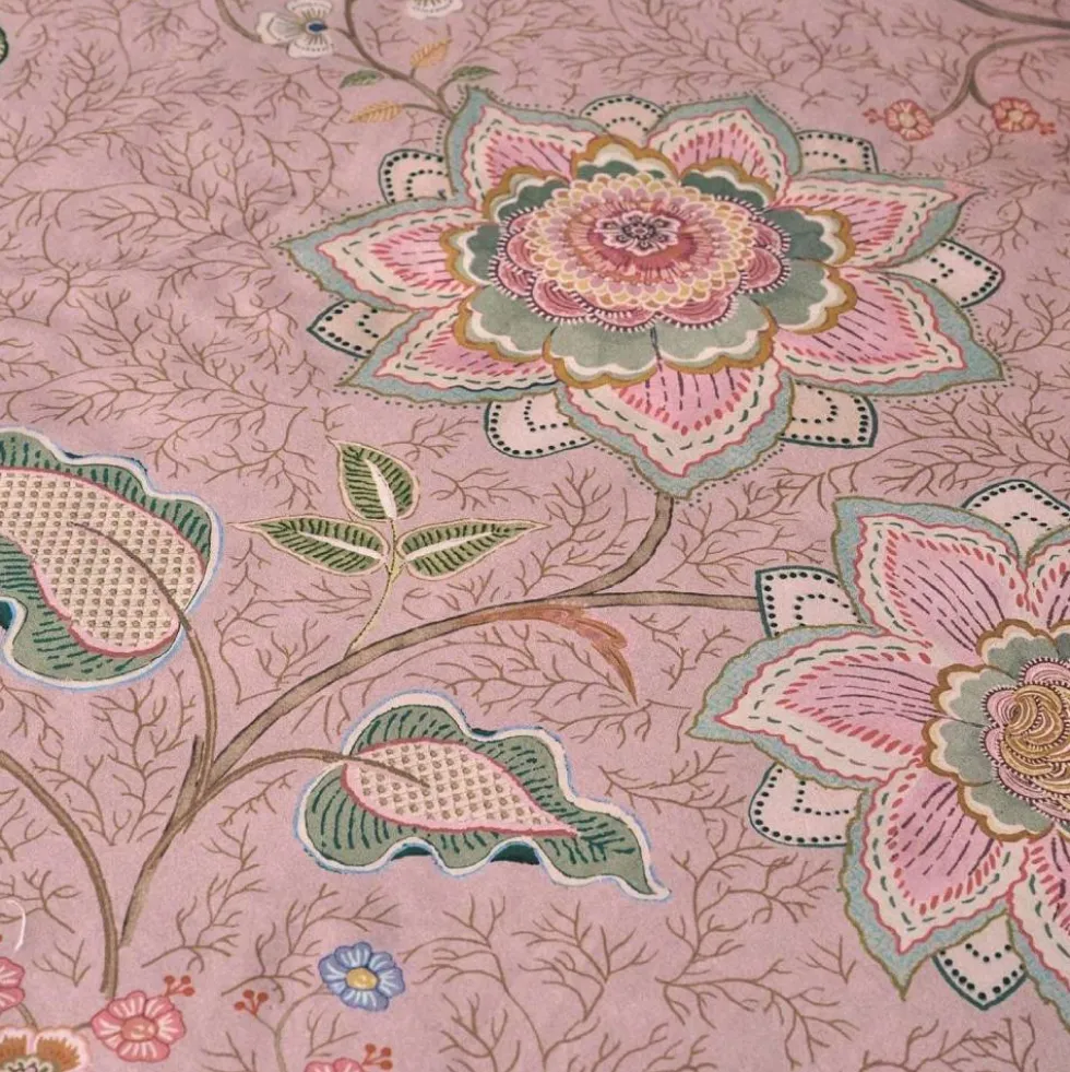 Copripiumone con federe Matrimoniale PIP STUDIO Mumbai Morning rosa