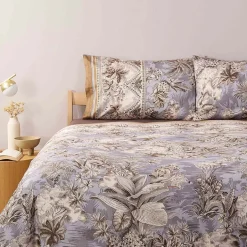 Copripiumone Matrimoniale Bassetti Boboli G1 Marron Glacé - Eleganza Naturale