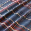 Copripiumone piazza e mezza Bassetti Kilt B2 scozzese turchese