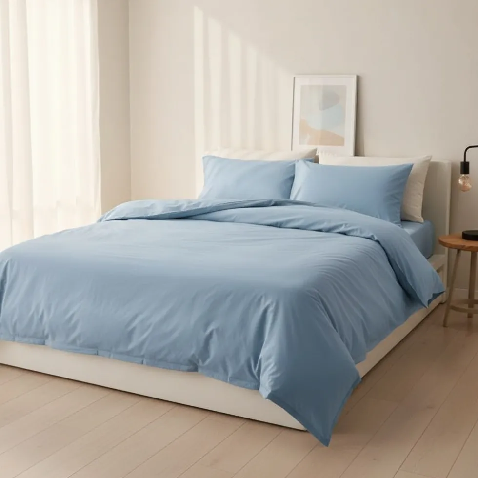 Copritrapunta Copripiumino matrimoniale MAXI 270x270 ISTAR cielo