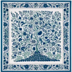 Copritutto Telo arredo BOCCADASSE Blu 250x260 Mezzero disegnato a mano