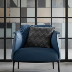 Cuscino arredo da divano 40x40 Missoni DINAMICO 160 antracite