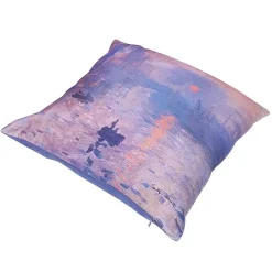 Cuscino arredo decorativo RANDI 40x40 Quadri d'Autore Monet Levar del Sole