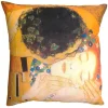 Cuscino arredo decorativo RANDI 40x40 Klimt Il Bacio