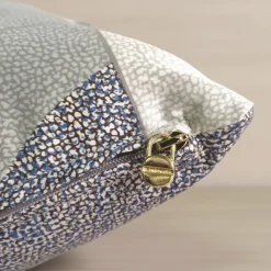 Cuscino Arredo Geometrico 45x45 - Borbonese OP Domino blu