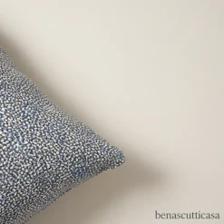 Cuscino Arredo Geometrico 45x45 - Borbonese OP Domino blu