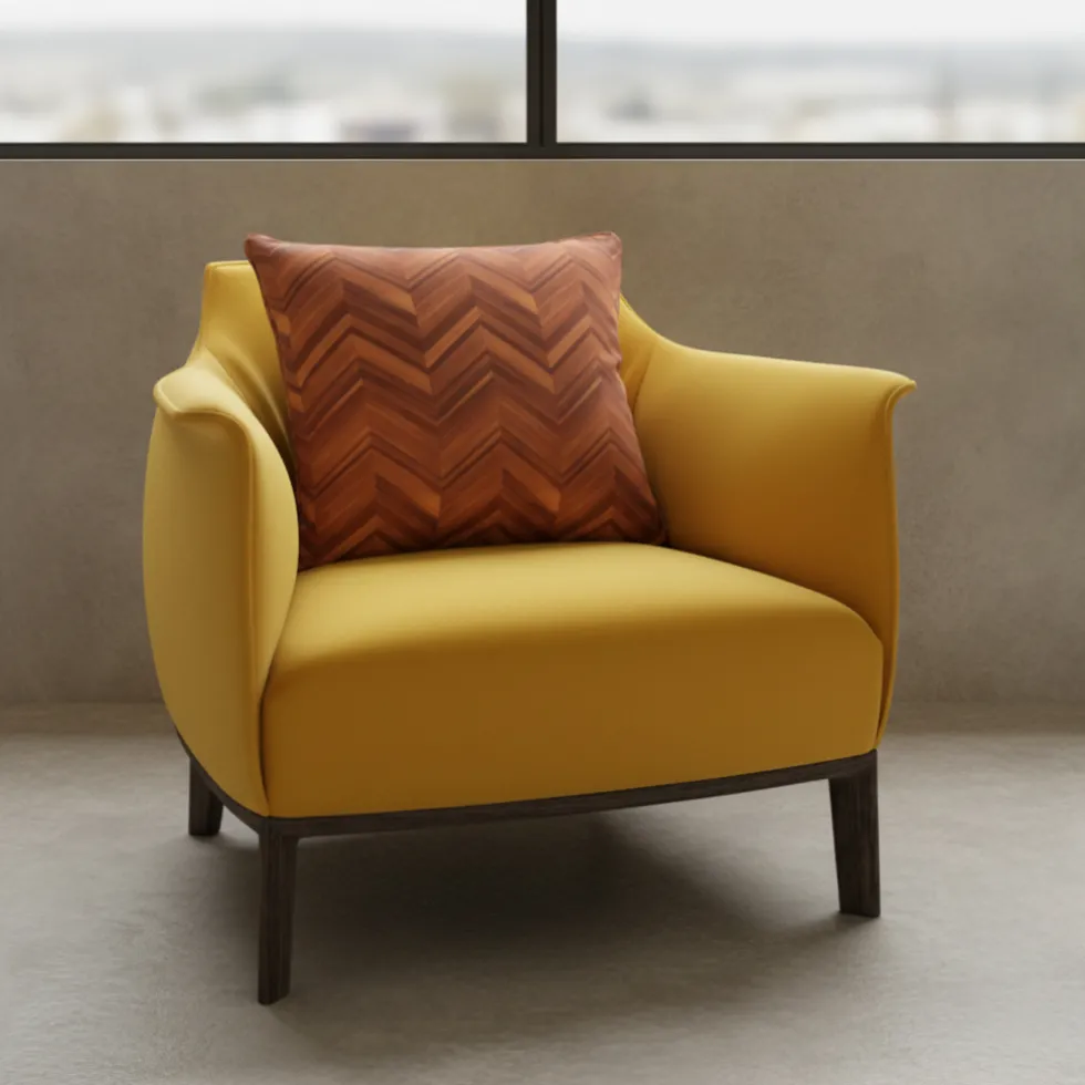 Cuscino arredo 40x40 Missoni Home LAYERS INLAY 64 chevron
