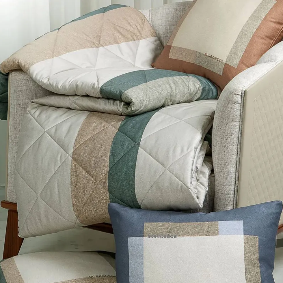 Cuscino Borbonese Metropolis Cognac 45x45 | Raso di Cotone