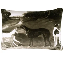 Cuscino decorativo Trussardi con imbottitura PAINTINGS grigio seppia