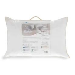 Cuscino letto Daunenstep linea Perla per chi dorme di schiena o di lato