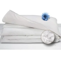 Cuscino letto Daunenstep linea Perla per chi dorme di schiena o di lato