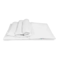 Cuscino letto Daunenstep linea Perla per chi dorme di schiena o di lato