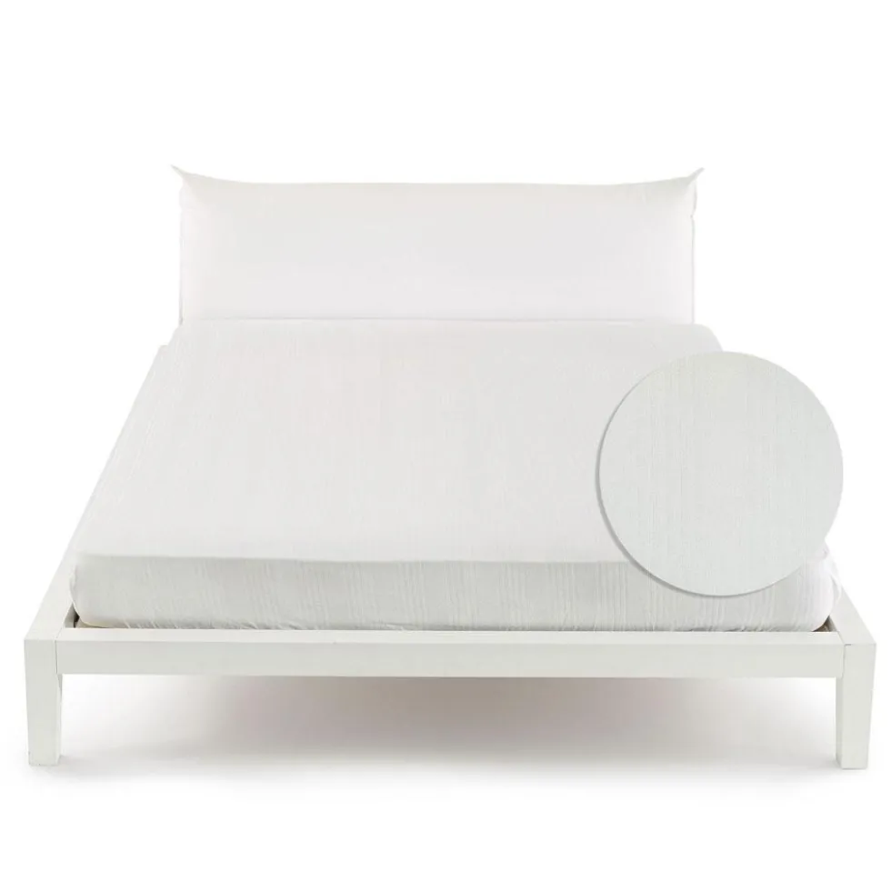 DAUNEX coprimaterasso con angoli matrimoniale in cotone DIAMOND 180x200
