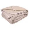 DAUNEX coprirete matrimoniale MAXI in feltro antiscivolo con lacci 170x195